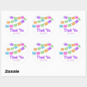 Papel Picado Wedding Bedankt voor de etiketten (Vel)