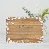 Papel Picado Wedding Invitation - Lovely Doves Kaart (Staand voorkant)