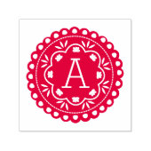 Papel Picado Zelfinktende Stempel (Design)