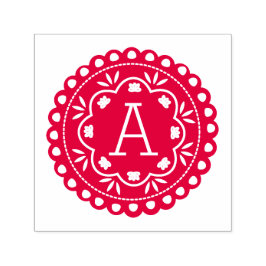 Papel Picado Zelfinktende Stempel