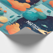 Papel regalo cumpleaños personalizado cadeaupapier (Hoek)