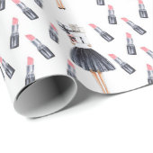 papel regalo lipstick cadeaupapier (Rol Hoek)