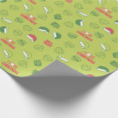 Papel regalo│Navidad Verde Cadeaupapier (Hoek)