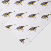 Papel seda con acuarela de lavandera cascadeña tissuepapier (Detail)