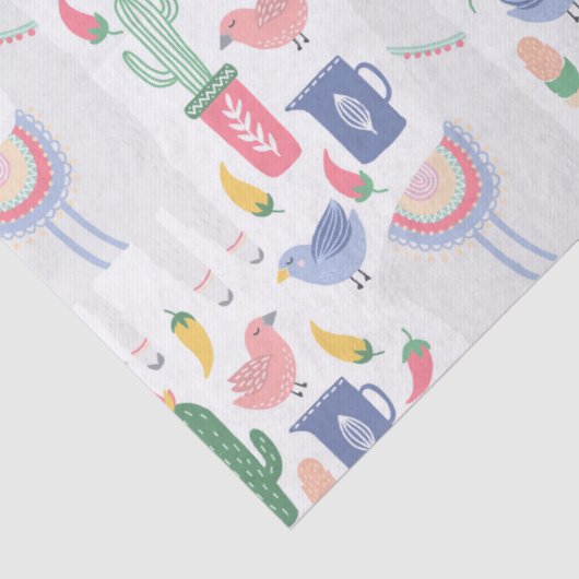 Papel seda Oh! Llama Llama Tissuepapier (Detail)