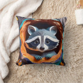 Paper Art Baby wasbeer in 3D Kussen (Deken)