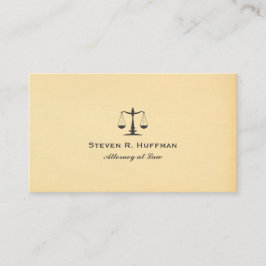  paper Attorney at law Justice Scale Visitekaartje