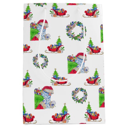 Paper Bag Holiday Medium Cadeauzakje (Voorkant)