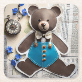 Paper Bear Coaster Kartonnen Onderzetters