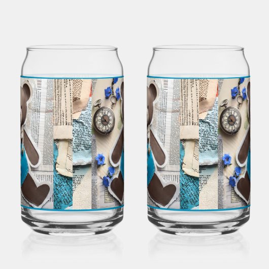 Paper Bear Soda Glass Blikvorm Glas (Links)