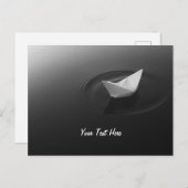 Paper Boat Odyssey Briefkaart (Voorkant / Achterkant)