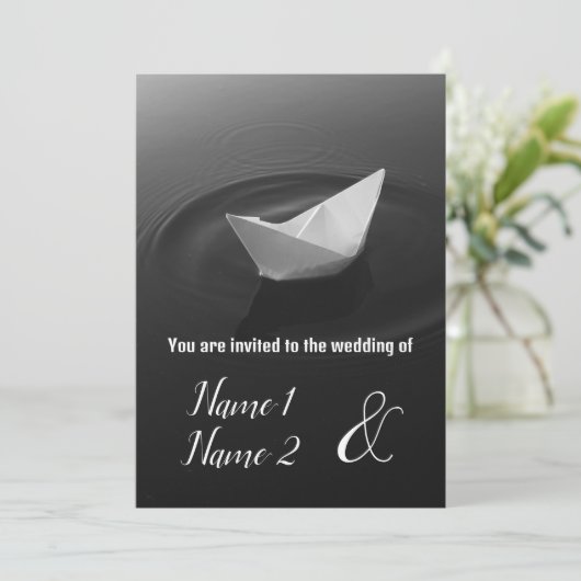 Paper Boat Odyssey Kaart (Staand voorkant)