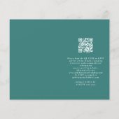 PAPER Boho Kleurrijke Dreamcatcher Bruiloft Blauwg Flyer (Achterkant)