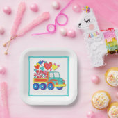 Paper Bord Truck Hearts (Feest)