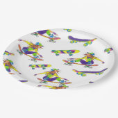 Paper Borden Skateboard Girl Papieren Bordje (Gekanteld)