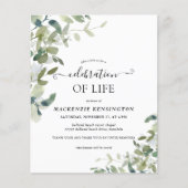 PAPER Botanische viering van het levensdenkteken Flyer (Voorkant)