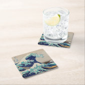 PAPER COASTER : HOKUSAI : DE GOLF  KARTONNEN ONDERZETTERS (Insitu)