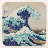 PAPER COASTER : HOKUSAI : DE GOLF KARTONNEN ONDERZETTERS (Voorkant)