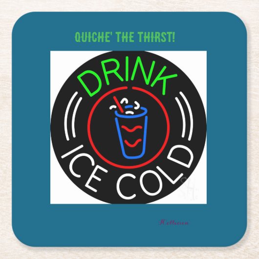 Paper Coaster Kartonnen Onderzetters (Voorkant)