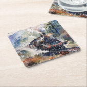 Paper Coaster Kartonnen Onderzetters (Schuin)