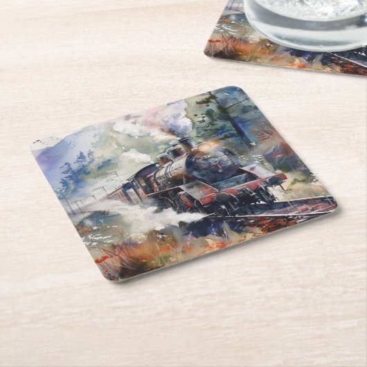 Paper Coaster Kartonnen Onderzetters (Schuin)