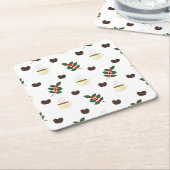 Paper Coaster Kartonnen Onderzetters (Schuin)