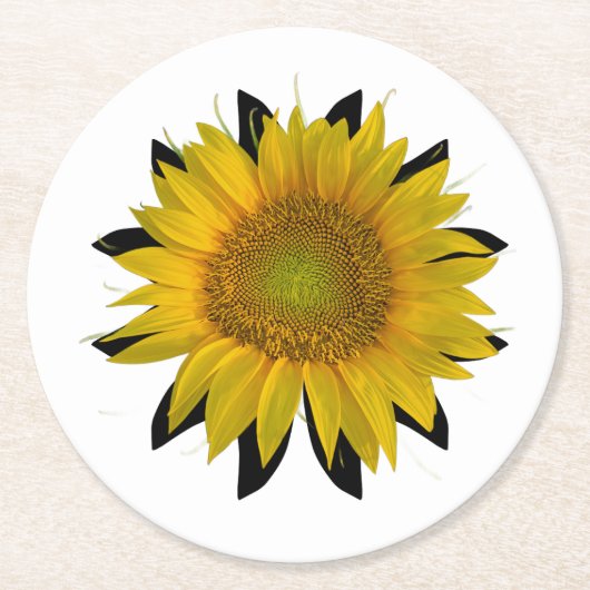 Paper Coaster Ronde Kartonnen Onderzetter (Voorkant)