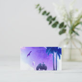 Paper Coaster Visitekaartje (Staand voorkant)