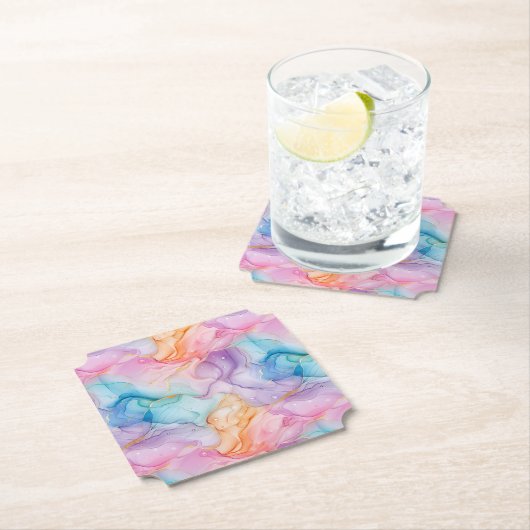 Paper Coasters Kartonnen Onderzetters (Insitu)