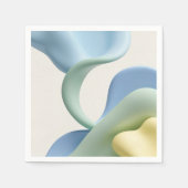 Paper cocktail napkin in stylish graphic servet (Voorkant)