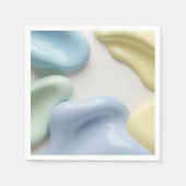 Paper cocktail napkin in stylish graphic servet (Voorkant)