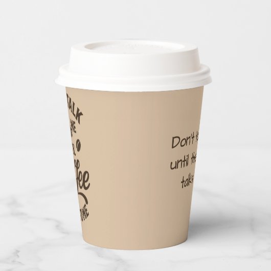 paper coffee cup papieren bekers (Links)