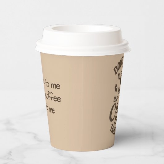 paper coffee cup papieren bekers (Rechts)