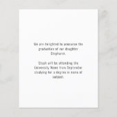 PAPER Congrats 2 Photo 2023 Afstuderen Aankondigin Flyer (Achterkant)