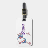 Paper Crafts label Bagagelabel (Voorkant verticaal)