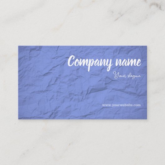 Paper Creative Studios lavender QR Business Card Visitekaartje (Voorkant)