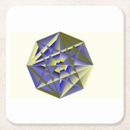 Paper Crystal Coaster Kartonnen Onderzetters