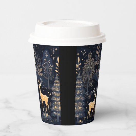 Paper cup- Christmas Tableware Papieren Bekers (Links)
