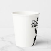 Paper cup Happy Halloween Papieren Bekers (Rechts)