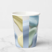 Paper cup in stylish abstract graphic papieren bekers (Links)