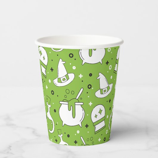 Paper cup papieren bekers (Achterkant)