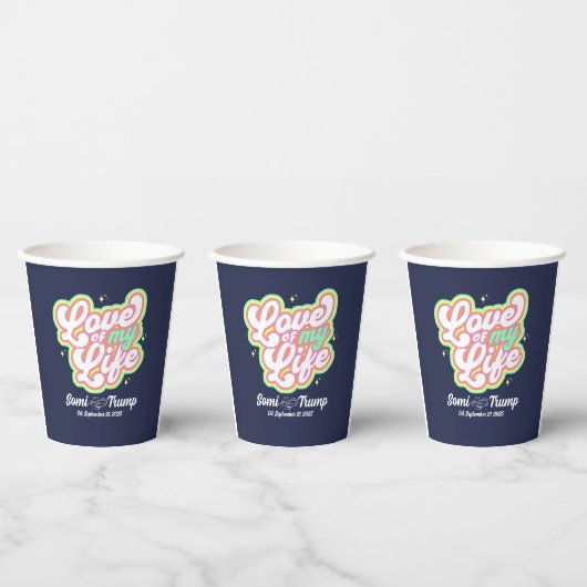 Paper cup papieren bekers (Multi)