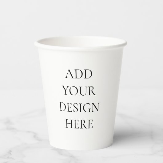Paper Cup Papieren Bekers (Voorkant)