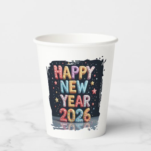 Paper cup papieren bekers (Achterkant)