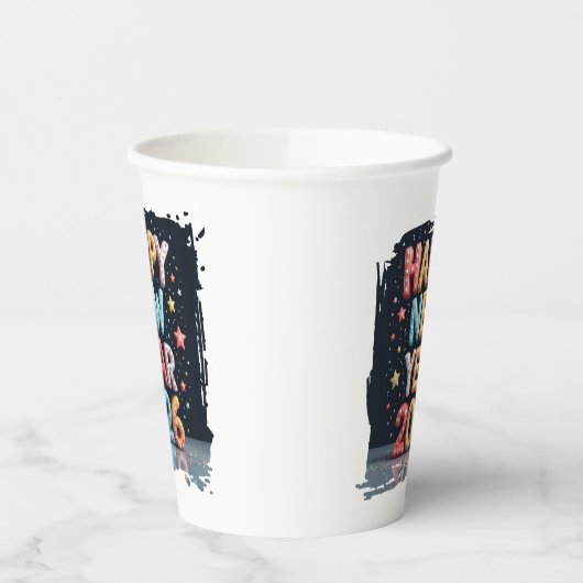 Paper cup papieren bekers (Links)