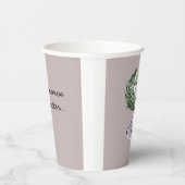 Paper cup Party Aotearoa NZ Country Fern Papieren Bekers (Rechts)