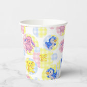 Paper Cup Speelgoed Animal Gingham Papieren Bekers (Links)