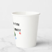 Paper Cup Valentijnsdag Funny Love Kiss Frog Papieren Bekers (Links)