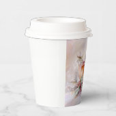 Paper cup-White Victorian Christmas Papieren Bekers (Rechts)