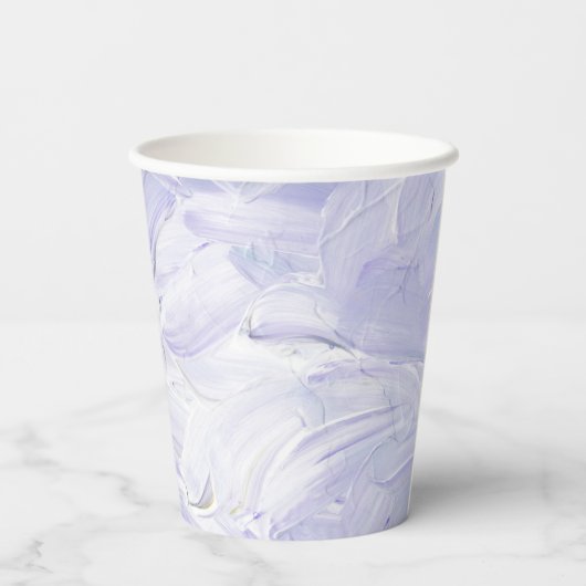 Paper Cups (236 ml) - Paint Pattern Papieren Bekers (Achterkant)